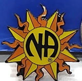 NA Sun Vintage Pin - Narcotics Anonymous Recovery Gift - Pin 147