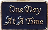 NA One Day At A Time Vintage Pin - Narcotics Anonymous Recovery Gift Chip Medallion - 148