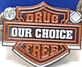 NA Drug Free Vintage Pin - Narcotics Anonymous Recovery Gift - 158