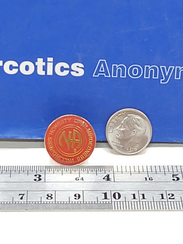 NA 'H.O.W.' Vintage Pin Narcotics Anonymous - 162