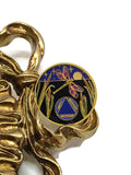AA Recovery Coin Dragonfly Medallion – Alcoholics Anonymous