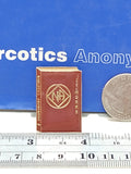 NA PIN Replica 1st Ed Basic Text Book 'It Works' Vintage Pin - Narcotics Anonymous - 112