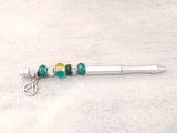 AA Green Bling Pen Gift For Journaling 12 Step Work Writing Narcotics Anonymous