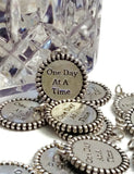 ODAAT One Day At A Time Pendant Charms  - Edged Design