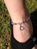 Rainbow Crystal Anklet - Narcotics Anonymous