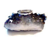 Crystal Serenity Stainless Steel Ring