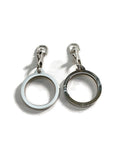 Medallion Coin Keychain Holder Metal - Fits 34mm