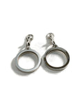 Medallion Coin Keychain Holder Metal - Fits 34mm
