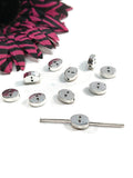 Semi Colon Mental Health Slide Bead Charms - Awareness
