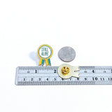 'Still Alive' Lapel Pin 12 Step Inspirational Recovery Gifts - Yellow
