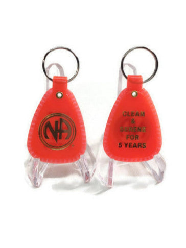 NA 5 Years Clean Keytag Chip - Orange