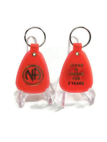 NA 5 Years Clean Keytag Chip - Orange