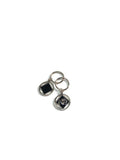 NA Double Sided Metal & Enamel Keychain Narcotics Anonymous - Black