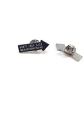 'Don't Look Back' Lapel Pin 12 Step Recovery Gifts