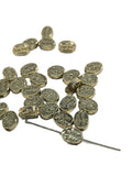 30 Pc ** IRREGULARS ** Just For Today GOLD Tone Slide Bead Blow Out! Drastically Reduced