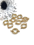 Connector Charms Narcotics Anonymous - GOLD Tone - Large 20mm
