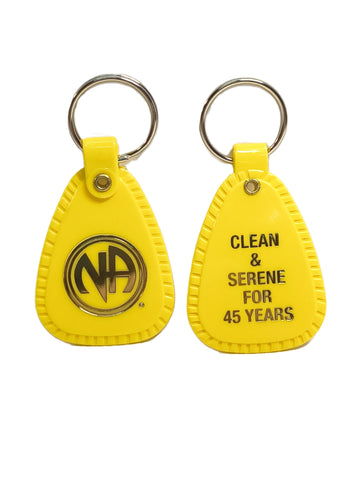 NA 45 Years Clean Keytag Chip - Yellow