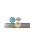 Lapel Pin 'Never Give Up' 12 Step Inspirational Recovery Gifts