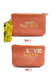 NA Convention Merch Zipper Pouch From World Conv 2024 In Wash DC – Orange