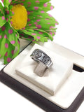 AA Butterfly Ring Stainless Steel