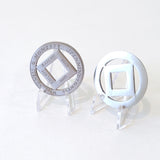 NA Metal Medallion Chip Coin Narcotics Anonymous - Stainless Steel