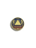 AA Medallion Coin ‘Saphire Eye’ Clear Mind Clear Path - Gold