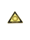 AA Triangle Design Medallion Coin – Alcoholics Anonymous