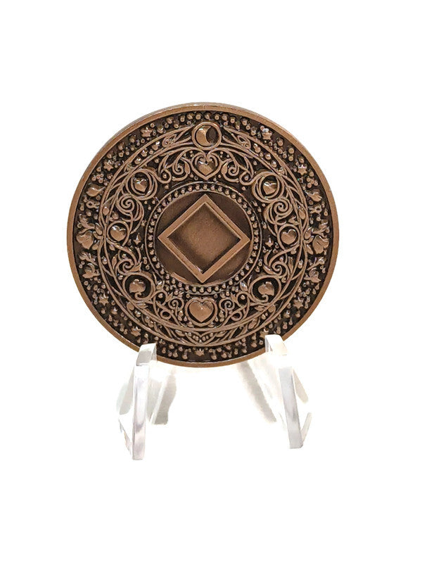 NA Unity Recovery Rose Coin Medallion – Narcotics Anonymous