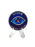 AA Medallion Coin ‘Saphire Eye’ Clear Mind Clear Path