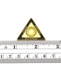 AA Triangle Design Medallion Coin – Alcoholics Anonymous