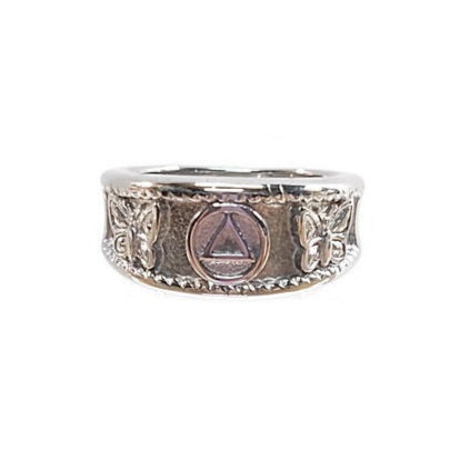 AA Butterfly Ring Stainless Steel