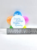 Serenity Courage Wisdom Recovery Flower Highlighter Multi Colors Pen