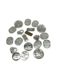 20 Pc Charm Blow Out! Irregular Charms *Drastically Reduced* - Inspirational Mix