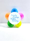 Serenity Courage Wisdom Recovery Flower Highlighter Multi Colors Pen