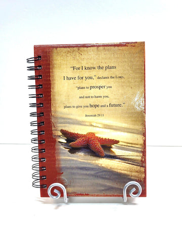 Inspirational Journal Lined Notebook Bible Verse Prayer 12 Step Gift