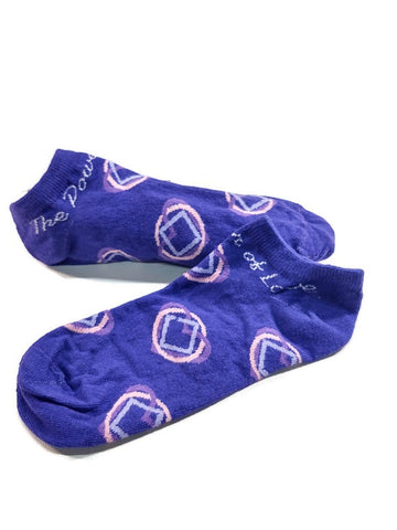 NA Convention Merch Ankle Socks From World Conv 2024 In Wash DC – Purple