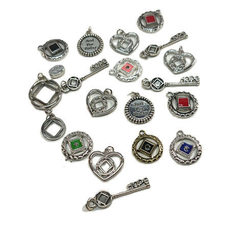 20 Pc NA Charm Blow Out! Irregulars *Drastically Reduced* - MIX #4