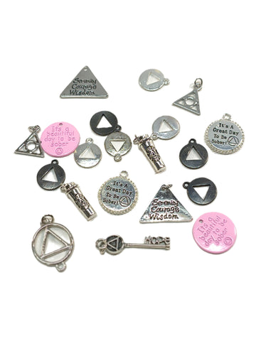 20 Pc AA Charm Blow Out! Irregular Charms *Drastically Reduced* - Mix #1