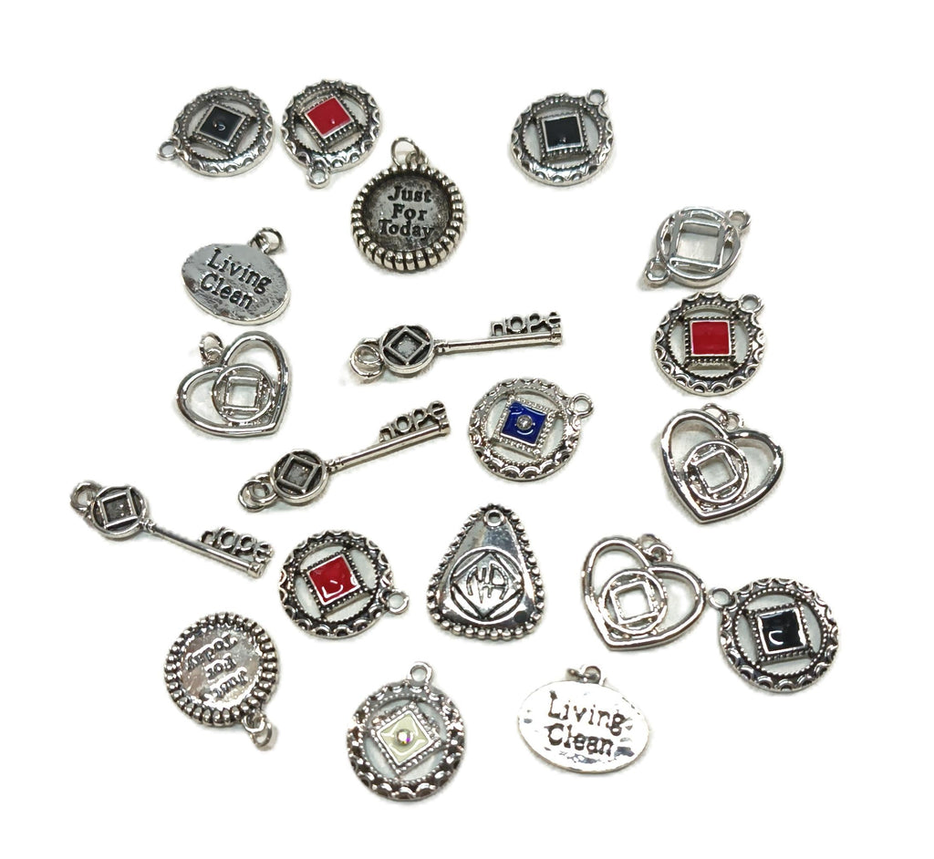 20 Pc NA Charm Blow Out! Irregulars *Drastically Reduced* - MIX #2