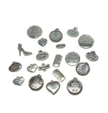 20 Pc 'Irregulars' Mix of 12 Step Recovery Pendant Charms - Mix #1