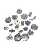 20 Pc 'Irregulars' Mix of 12 Step Recovery Pendant Charms - Mix #3