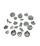 20 Pc 'Irregulars' Mix of 12 Step Recovery Pendant Charms - Mix #1
