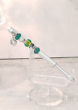 NA Green Bling Pen Gift For Journaling 12 Step Work Writing Narcotics Anonymous