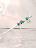 NA Green Bling Pen Gift For Journaling 12 Step Work Writing Narcotics Anonymous