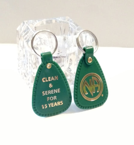 NA 15 Years Clean Keytag Chip - Green