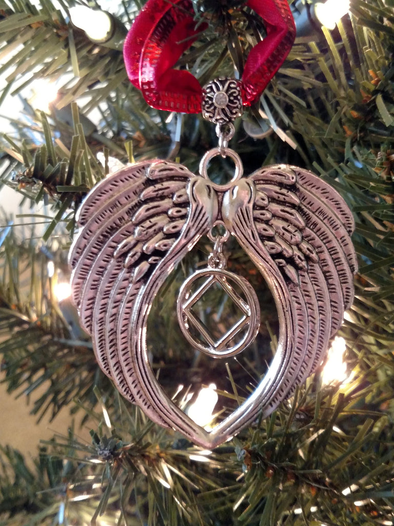 NA Angel Wings Wall Ornament Narcotics Anonymous - Inside Charm