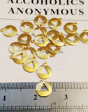 50 Pc AA Charm Blow Out! Irregulars *Drastically Reduced* - Gold Tone