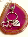 Amazing Woman Charm Holder Necklace Narcotics Anonymous