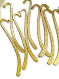 Bookmarks Metal - 10 Pc Pack - Gold