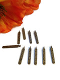 Skinny Bronze Faith Charms - 20 Pcs